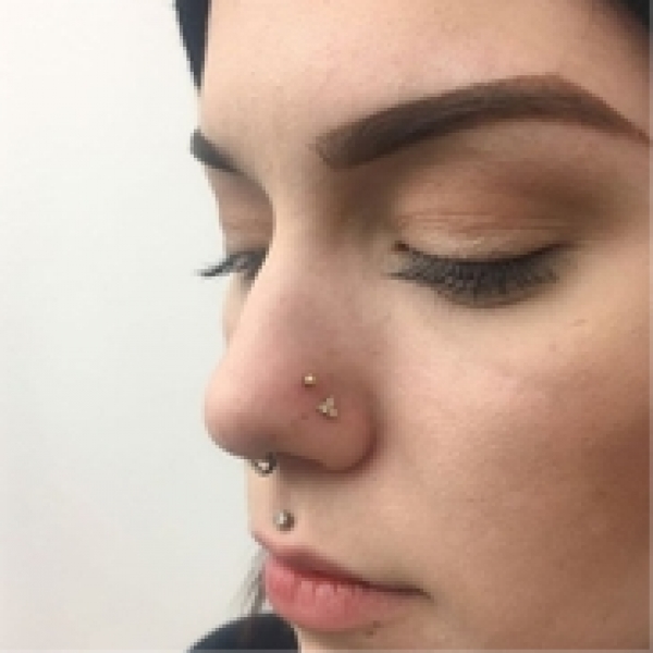 High Nostril Piercing